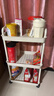 金隆興嬰兒用品小推車(chē)置物架多層浴室廚房落地蔬菜零食可移動(dòng)收納架 3層 曬單實(shí)拍圖