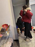 妙奕嘉新年紅色棉服女士2025新款棉衣冬季本命年厚外套棉襖短款學(xué)生襖子 酒紅色牛角扣大毛領(lǐng)棉服 S 【建議80-100斤】 曬單實(shí)拍圖