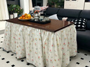 理沙星樹(shù)高端品質(zhì)烤火桌子套罩新款加厚可拆洗取暖桌罩長(cháng)方形電暖被罩冬季 可拆洗-清新小花【雙面使用】 長(cháng)70*寬70*高65cm 曬單實(shí)拍圖