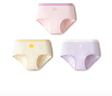 巴拉巴拉兒童內褲三角棉女童短褲三角褲彈力舒適不夾PP三條裝208925170010 曬單實(shí)拍圖