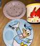 迪士尼8英寸深盤(pán)子可愛(ài)卡通陶瓷釉下彩耐高溫盛兒童少女好看菜盤(pán) 樂(lè )悠8寸盤(pán)-唐老鴨 無(wú)規格 曬單實(shí)拍圖
