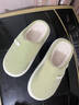 紅豆棉拖鞋女士2025新款秋冬季家居室內防滑厚底保暖半包加絨棉拖男款 綠色【主圖款】 38-39 【標準碼】 曬單實(shí)拍圖