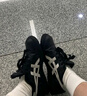 亞瑟士ASICS板鞋男鞋女鞋休閑鞋百搭舒適透氣復古時(shí)尚運動(dòng)鞋 JAPAN S 黑色/白色 37.5 曬單實(shí)拍圖