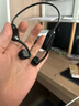 山水（SANSUI）TG26 藍牙耳機骨傳導耳機 運動(dòng)騎行不入耳跑步無(wú)線(xiàn)掛耳式超長(cháng)續航耳機 適用于蘋(píng)果華為安卓 黑 曬單實(shí)拍圖