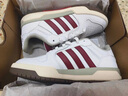 adidas ENTRAP美式校園風(fēng)運動(dòng)少年感復古籃球風(fēng)板鞋男女阿迪達斯 白色/紅色   41 曬單實(shí)拍圖