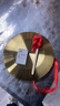 御馬（YU MA）32CM 銅鑼三句半道具樂(lè )器鑼鼓響鑼大鑼手鑼大蘇鑼小鑼防汛預警鑼 曬單實(shí)拍圖