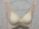 貓人無(wú)痕內衣女士無(wú)鋼圈文胸大胸顯小提拉聚攏上托防下垂薄粉底液胸罩 曬單實(shí)拍圖