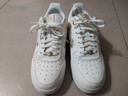 耐克NIKE板鞋女空軍一號 AIR FORCE 1運動(dòng)鞋FV3654-111帆白40 曬單實(shí)拍圖