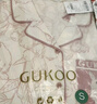 果殼（Gukoo）睡衣女空調服春秋滿(mǎn)印新款可愛(ài)女士睡衣夏季甜美家居服女士套裝A 粉色兔子滿(mǎn)印套裝 S 曬單實(shí)拍圖