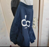 樂(lè )班比（LEBANBI）童裝男童秋裝外套新款秋季運動(dòng)棒球服中大童兒童夾克學(xué)生男孩帥酷 藏青色加棉款 160 (適合身高155CM) 曬單實(shí)拍圖