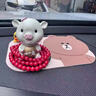 詩(shī)貝樂(lè )布朗熊車(chē)載防滑墊卡通墊子車(chē)內汽車(chē)擺件創(chuàng  )意中控臺手機固定墊防水 異形布朗【大號防滑墊】 曬單實(shí)拍圖