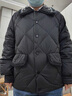 花花公子（PLAYBOY）品牌小香風(fēng)輕薄羽絨棉服女2025冬季新款短款小個(gè)子棉襖面包服外套 黑色【升級款】 L  100-115斤 曬單實(shí)拍圖
