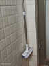 卡馳慕寧德國地板刷廁所刷子清潔刷地縫刷長(cháng)柄神器衛生間刷地刷子浴室清潔 不銹鋼長(cháng)桿+加大V形刷頭 曬單實(shí)拍圖