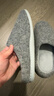 京東京造【羊毛拖】可拆卸雙面棉拖鞋秋冬拖鞋男士冬季棉拖大象灰42-43 曬單實(shí)拍圖