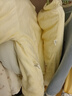 小三月男女寶寶夾棉衣服冬季嬰兒加厚分體兩件套裝棉衣棉褲冬裝棉服外穿 A107套裝小熊黃 80碼，建議18-21斤 曬單實(shí)拍圖