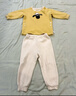 優(yōu)衣庫狂歡價(jià)嬰幼兒UTClay Animation壓線(xiàn)睡衣長(cháng)袖起居套裝478442 44 亮黃色 110 曬單實(shí)拍圖