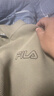 斐樂(lè )FILA半開(kāi)襟男女同款衛衣25秋季新款情侶華夫格寬松休閑翻領(lǐng)女上衣 淺鼠尾草綠-LG L 175/96A/L 曬單實(shí)拍圖