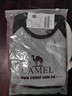 駱駝（CAMEL） 駱駝瑜伽服女套裝秋冬新款長(cháng)袖健身服假兩件長(cháng)褲子跑步運動(dòng)服t恤 YK22265494，灰色 M 曬單實(shí)拍圖