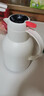 樂(lè )唯詩(shī)（NERVISHI）保溫壺溫顯家用保溫壺大容量玻璃智能溫度顯示開(kāi)熱水暖水瓶小暖壺 如意保溫壺【溫顯款】米白色1L 曬單實(shí)拍圖