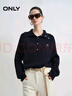 ONLY 2025秋季優(yōu)雅知性插肩袖純色大翻領(lǐng)針織衫女|125313027 曬單實(shí)拍圖