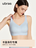 ubras無(wú)尺碼加大版背心式文胸無(wú)痕無(wú)鋼圈女士?jì)纫屡疅o(wú)痕胸罩燕麥奶 曬單實(shí)拍圖