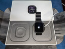 Apple/蘋(píng)果 Watch Ultra 3 智能手表蜂窩款49毫米黑色鈦金屬表殼黑色鈦金屬米蘭尼斯表帶L MF1U4CH/B 曬單實(shí)拍圖