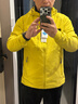 黑冰25秋冬新款男款徒步防風(fēng)防潑水耐磨彈力連帽軟殼上衣 貳壹 芥末黃 XL 曬單實(shí)拍圖
