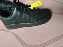 耐克NIKE緩震板鞋女空軍一號 AIR FORCE 1運動(dòng)鞋 DD8959-001黑37.5 曬單實(shí)拍圖