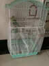 OIMG鳥(niǎo)籠罩?zhù)B籠防濺紗網(wǎng)鳥(niǎo)籠配件鳥(niǎo)籠網(wǎng)罩防塵防羽防撒食物罩子防濺罩 【S號】周長(cháng)（65—110）高20厘米 曬單實(shí)拍圖