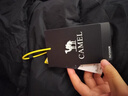 駱駝（CAMEL）羽絨內膽三合一防水加絨三防沖鋒衣AD12263514B幻影黑,男女XL 曬單實(shí)拍圖