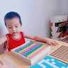 翎喏【百萬(wàn)熱銷(xiāo)】英國百數板蒙氏數學(xué)啟蒙兒童益智玩具數字思維認知 木質(zhì)百數板【送80張題卡/160道題】 曬單實(shí)拍圖