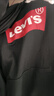 Levi's【特價(jià)來(lái)襲】李維斯情侶同款經(jīng)典寬松休閑logo套頭連帽衛衣 黑色 19622-0005 M 曬單實(shí)拍圖