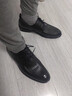 海瀾之家（HLA）皮鞋男新品商務(wù)正裝內(nèi)增高男士皮鞋西裝德比鞋子男 黑色【內(nèi)增高HAAPXM4DAO316】 42 曬單實拍圖