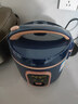 半球電飯煲 西施煲老式操作簡(jiǎn)單老人家用小型不粘內膽柴火飯帶蒸籠大容量電飯鍋3-4-6人用 3L寶石藍西施煲 3L 曬單實(shí)拍圖