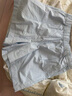 優(yōu)衣庫女裝棉質(zhì)松緊短褲/條紋休閑居家可外穿473762 61 水藍色 L /160/70A 曬單實(shí)拍圖