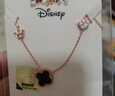 迪士尼（Disney）四葉草項(xiàng)鏈女生送閨蜜實(shí)用走心高級(jí)感輕奢小眾女朋友生日禮物女士 幸運(yùn)四葉草-項(xiàng)鏈【贈(zèng)品牌禮盒】 曬單實(shí)拍圖