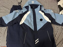 新百嘉中小學(xué)生校服套裝冬季初中加絨加厚三合一沖鋒.衣外套高中藍班服 9668藍色三件套【外套+內膽+長(cháng)褲 120 曬單實(shí)拍圖