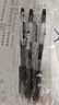 百樂(lè )（PILOT）【熱門(mén)商品】JUICE果汁筆按動(dòng)黑色中性筆高顏值0.5簽字筆黑筆水性筆學(xué)生考試刷題辦公用品文具 5支 曬單實(shí)拍圖