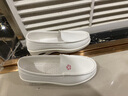 諄梧護士鞋女軟底踩屎感工作不累腳透氣防滑防臭次日達舒適小白單鞋 護士鞋【粉色】 37 曬單實(shí)拍圖