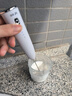雙槍?zhuān)⊿uncha）電動(dòng)打奶泡器咖啡打泡器攪拌棒家用奶泡機牛奶手持無(wú)線(xiàn)打發(fā)器 奶油白雙頭奶泡器 贈打蛋頭+刮刀 曬單實(shí)拍圖