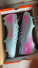 耐克刺客系列高幫MG足球鞋冬季釘鞋緩震NIKE SUPERFLY 10 FQ1456 301海洋深藍/爆炸粉 43 曬單實(shí)拍圖