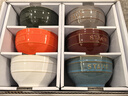 琺寶（staub）陶瓷飯碗套裝多用碗家用湯面碗彩虹碗6件套12cm 40505-360 曬單實(shí)拍圖