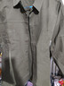 吉普（JEEP）長(cháng)袖襯衫男春秋季工裝休閑外套男士寬松襯衣服男裝 深卡其 2XL 曬單實(shí)拍圖