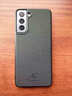 ESCASE 三星s21手機殼galaxy 5g保護套 個(gè)性創(chuàng  )意全包邊防摔貼皮背殼 ES-19深邃黑 曬單實(shí)拍圖