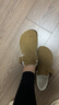 BIRKENSTOCK勃肯德國進(jìn)口男女款絨面保暖London Shearling毛毛鞋 棕色窄版1014963 38 曬單實(shí)拍圖