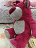 迪士尼（Disney）草莓熊上海樂(lè )園玩具總動(dòng)玩偶公仔情人節送女友孩子生日禮物 樂(lè )園版草莓熊大號61cm帶草莓標 【樂(lè )園代購，帶防偽標】 曬單實(shí)拍圖