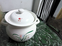 康舒（KANGSHU）煤氣灶專(zhuān)用大容量陶瓷砂鍋燉鍋家用煮粥煲湯湯鍋傳統中式湯煲燉煲 湯鍋(大家庭款)運損補發(fā) 6480ml 曬單實(shí)拍圖