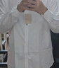 HLA海瀾之家長(cháng)袖襯衫男大碼商務(wù)挺括利落正裝襯衣男 漂白39 HNCAW3Y007A 40 175/92A(40)推薦137~148斤 曬單實(shí)拍圖