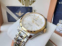 歐品客瑞士進(jìn)口勞力男士手表機械表商務(wù)簡(jiǎn)約十大品牌專(zhuān)用名牌男表 L3223間金白面-享全國終身質(zhì)保服務(wù)附帶真鉆鑒定證書(shū) 40mm 直徑 曬單實(shí)拍圖