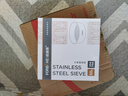 法焙客 面粉篩 304不銹鋼單層網(wǎng)篩糖粉篩超細面粉篩子  60目 曬單實(shí)拍圖